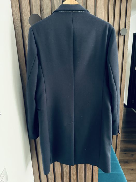 Palton Zara bleumarin