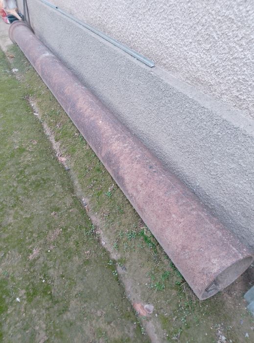 Труба металлическая 415х27х1 см, б/у, СССР