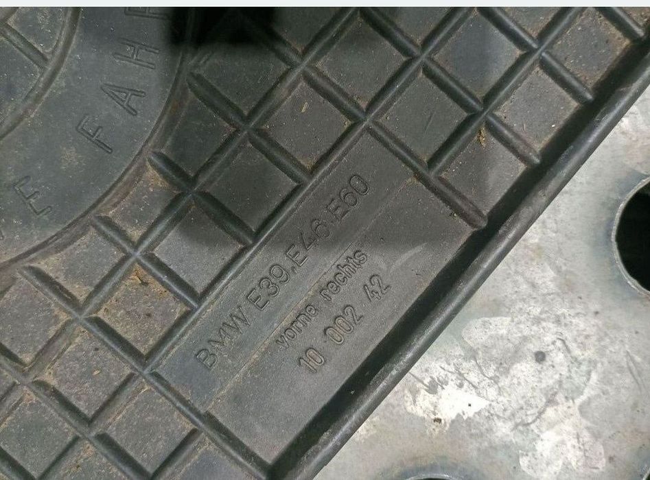 Covoraș preș cauciuc: BMW e46  E39  E60