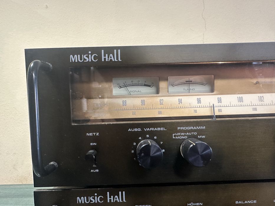 Винтидж  Усилвател Music Hall HSV 2002 + Тунер HST 2001