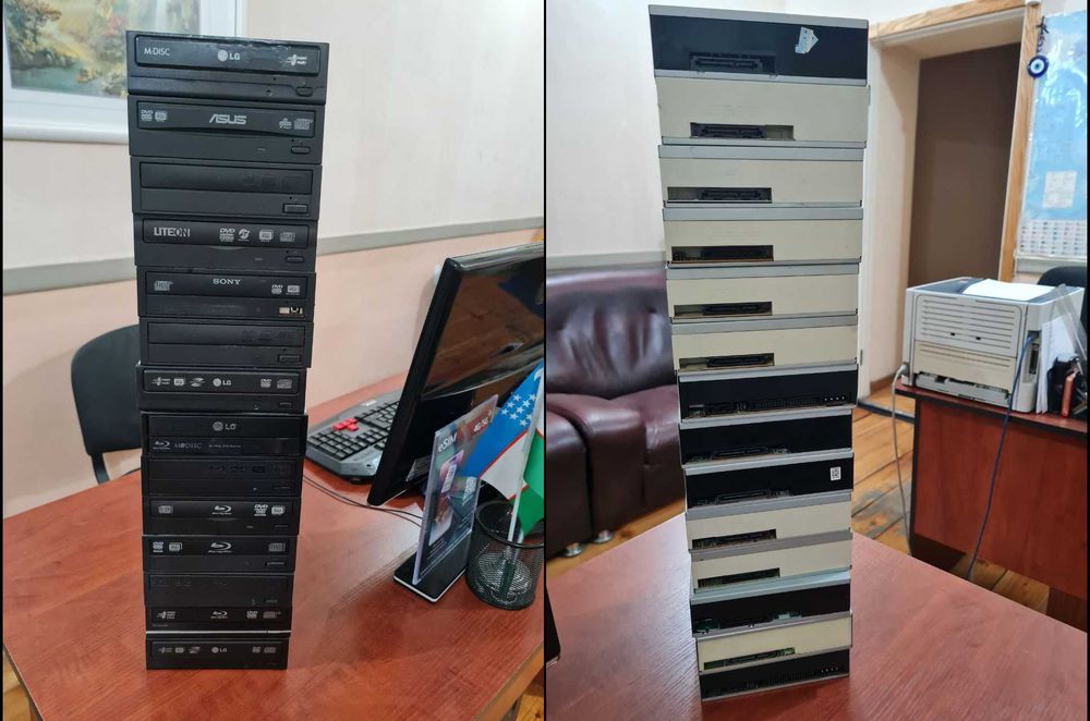 Продам DVD Blue Ray приводы дисководы общее количество 13 штук