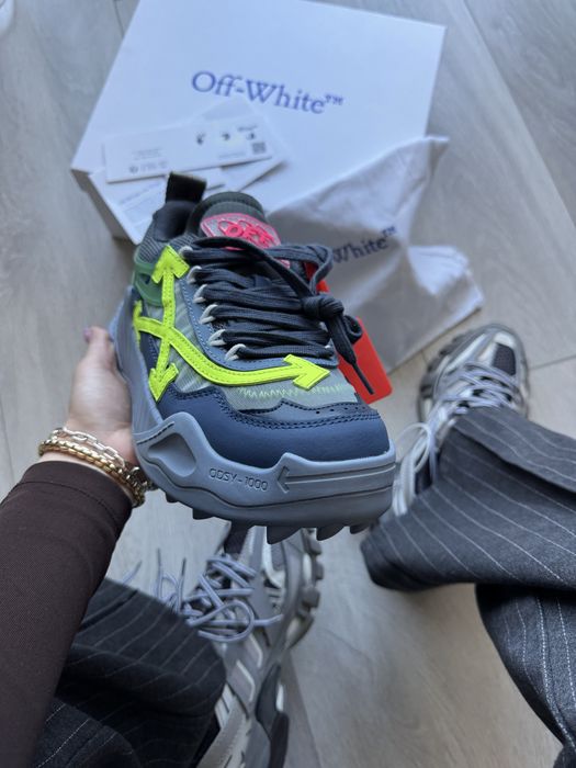 Off-White 1000  M-41-45/ Livr 1 zi / •Piele •Prmemium •FullBoX