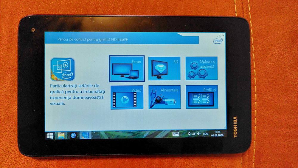 Tableta ToSHIbA Windows