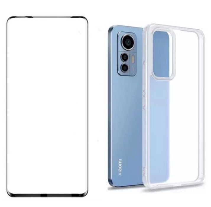 Husa Silicon + Folie Sticla 6D XIAOMI Redmi Note 12 13T PRO 13C A3 14C