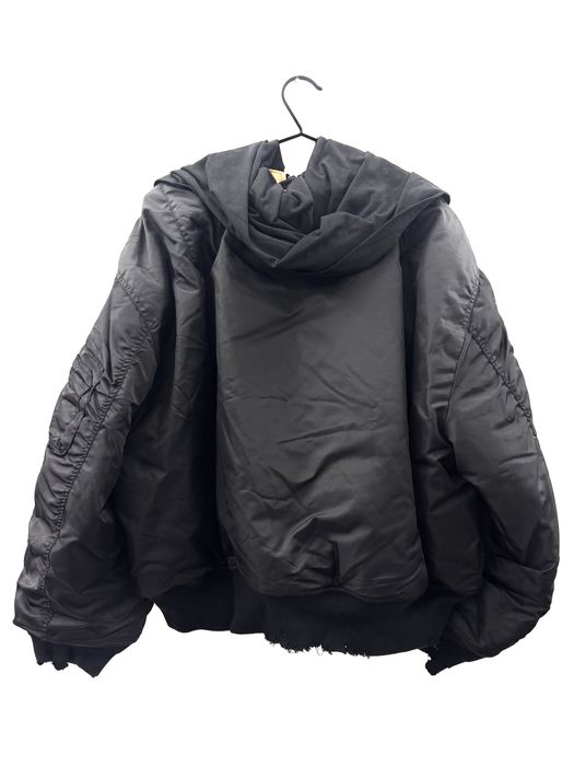 Balenciaga Incognito hooded bomber jacket