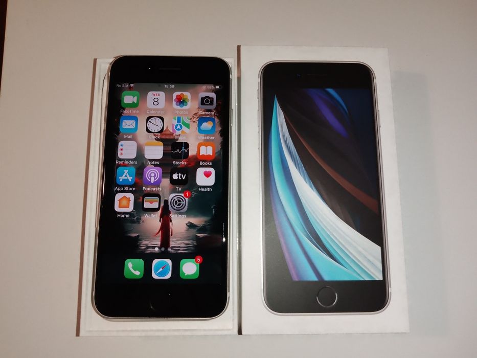 Iphone SE 2020 64 GB гр. Бургас Лазур • OLX.bg