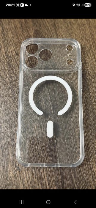 Iphone 17 Pro Max - husa incarcare wireless + folie ecran cu aplicator