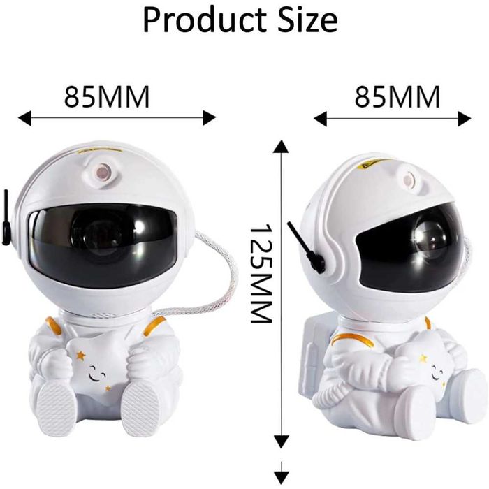 3854 Нощна лампа астронавт проектираща звезди и мъглявини