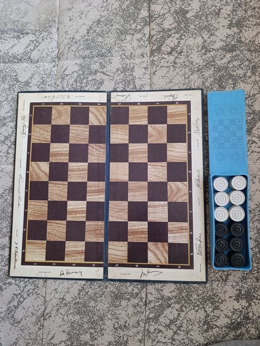 Шашки СССР редкий вариант