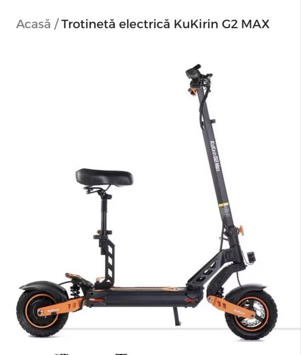 Trotineta electrica kukirin g2 max 2025