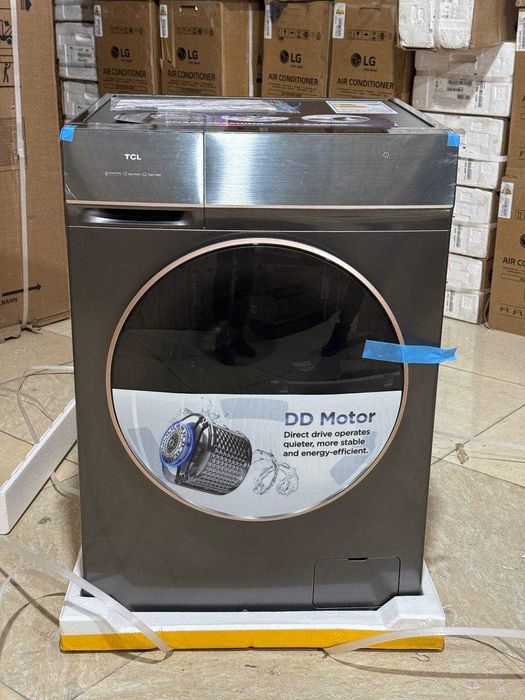 Стиральная машина/ TCL P7110FLG-10 KG DirectDrive INVERTER 1200 ОБ/МИН