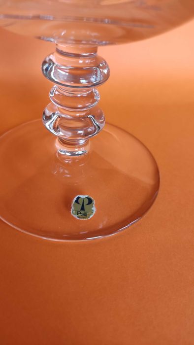 Немска кристална купа на столче