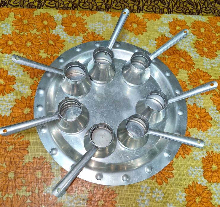 Алуминиев сервиз джезвета