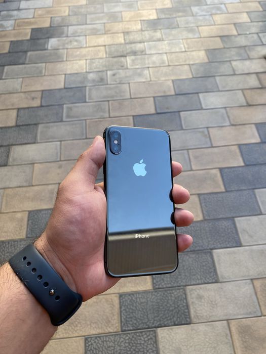 Iphone x ayfon x 64gb qora tel ideal sotiladi aybi yo face ishlidi