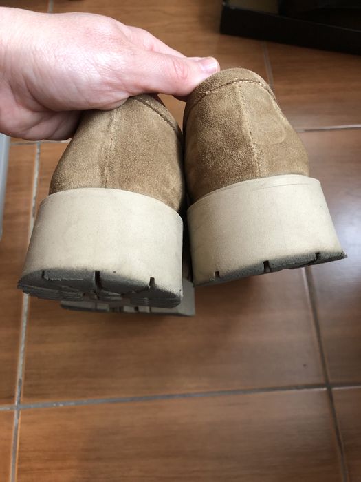 Mocasini din piele intoarsa, marimea 38
