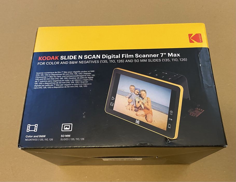 Kodak Slide N 7 Max Scan SIGILAT ! Digital Film scanner