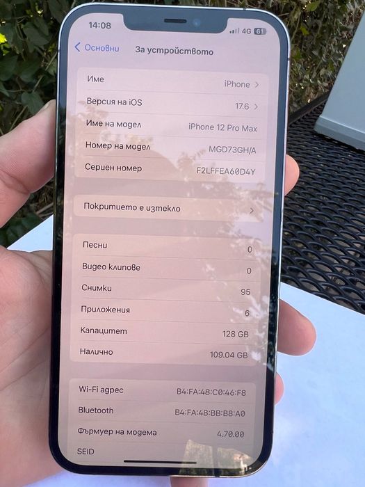 iPhone 12ProMax 128Gb