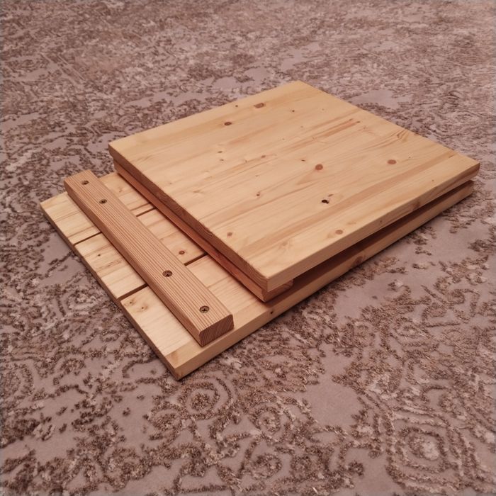 Складной стульчик деревянный