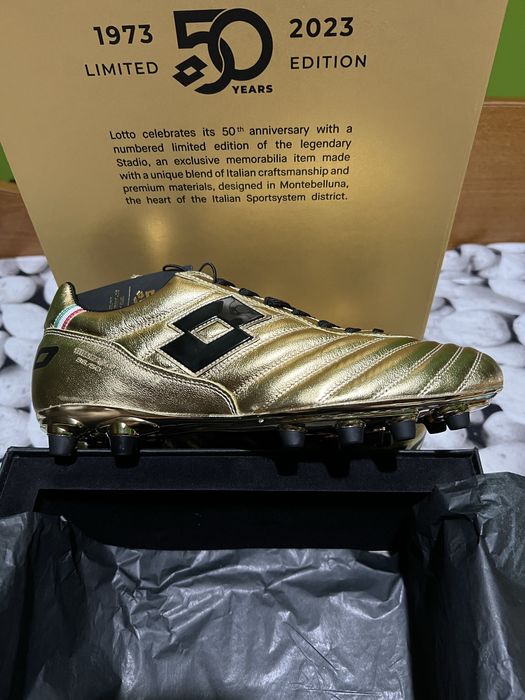 Adidasi fotbal editie limitata Lotto Stadio OG II FG 50 Years