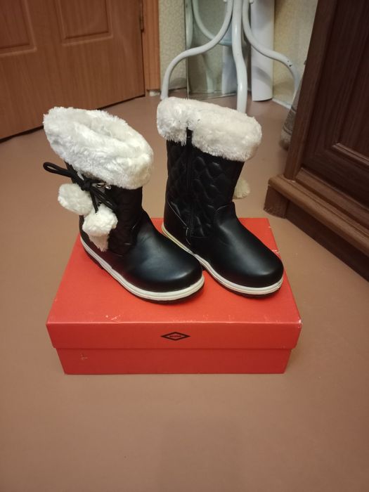 Детский сапоги школьн