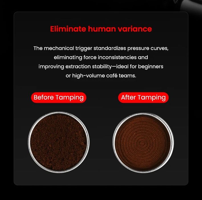 Кофе темпер динамометрический 51 мм для эспрессо MHW-3BOMBER