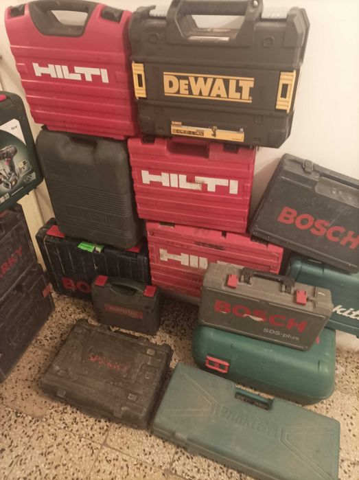 хилти,бош , хитачи, спарки - куфари за инструменти