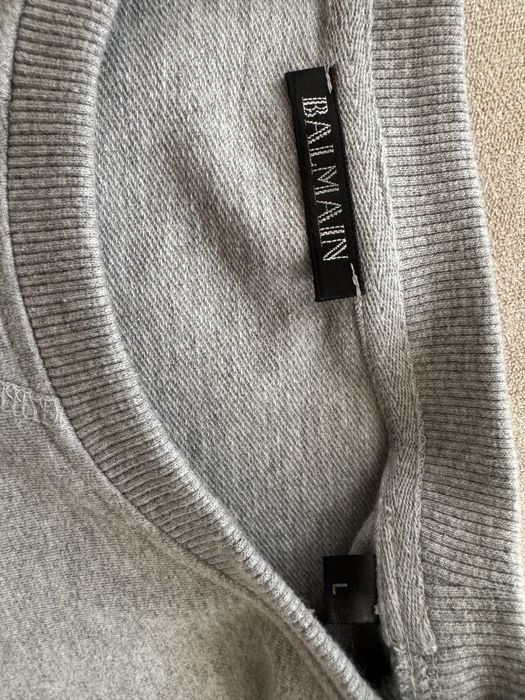 Оригинальный свитшот Balmain Paris