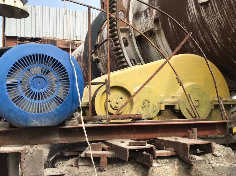 Печь врашающейся