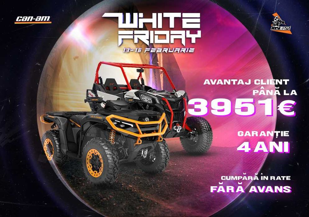 ATV / SXS Can-Am  (Finantare flexibila)