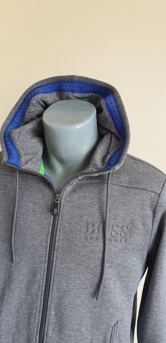 Hugo Boss Saggy Hoodie Full Zip Regular Fit Mens Size М ОРИГИНАЛ!