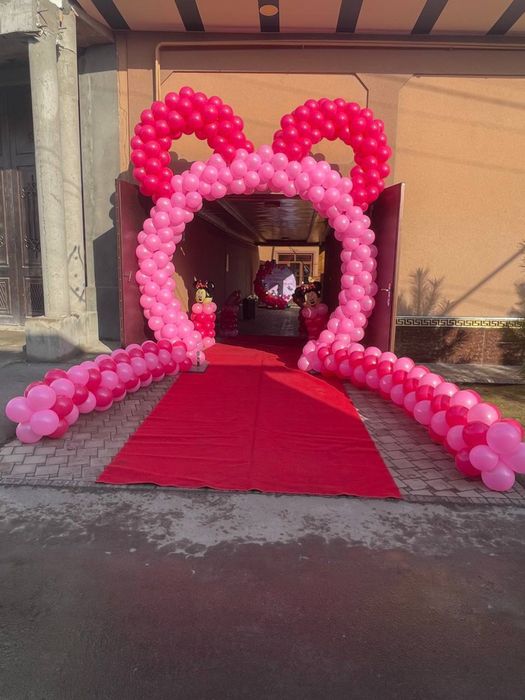 Оформление шарами