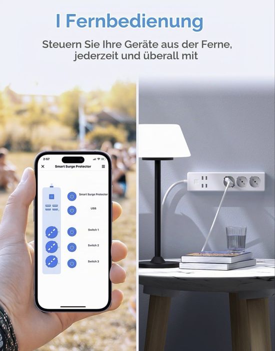 Prelungitor italian Meross cu HomeKit inteligent