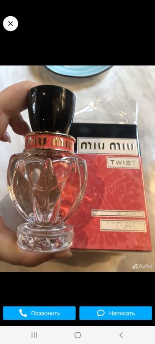 Miu miu twist парфюмер 30 ml