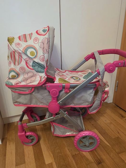 Детска количка за кукли 2 в 1