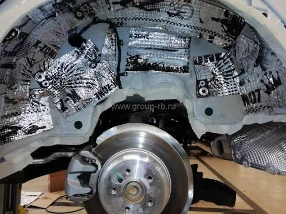 Антикорр и шумка арок