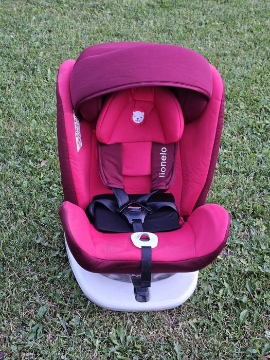 Scaun Auto Rotativ 360° Lionelo Bastiaan, ISOFIX, 0-36 kg, Roșu