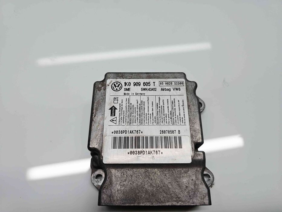 Calculator airbag  Skoda Octavia 2 (1Z3) [Fabr 2004-2013] 1K0909605T 1