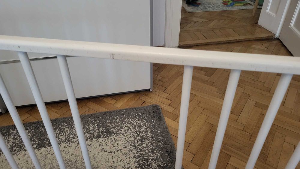Patut lemn cu saltea 120x60