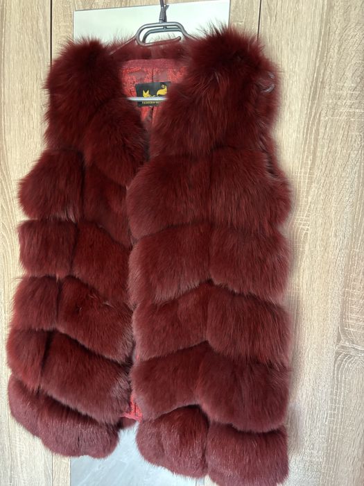 Елек естествен косъм лисица