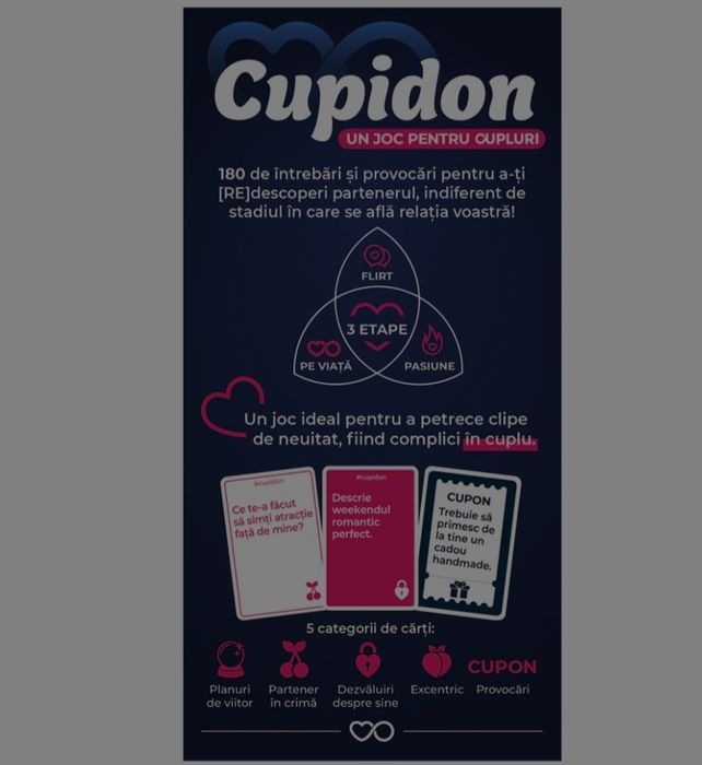 Cupidon - joc pt cupluri STARE NOUA
