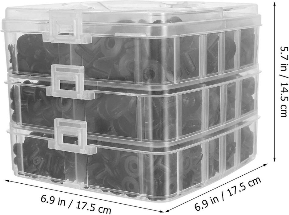 Комплект универсални щипки за Автомобил - 625 броя.