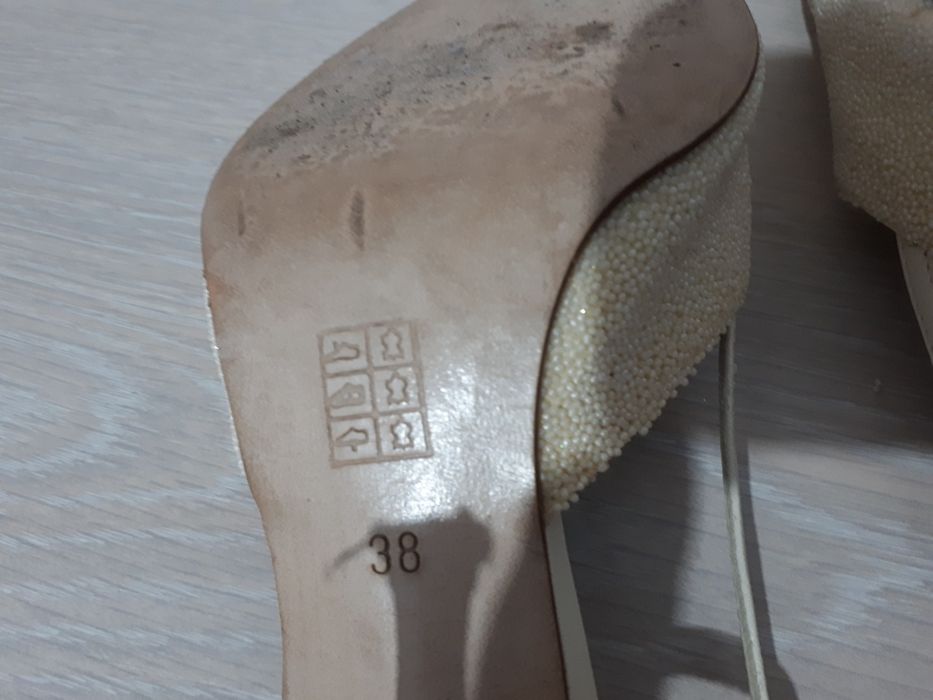 Pantofi mireasa mărimea 38