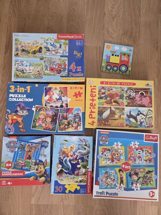 Lot puzzle,  toate 70 lei