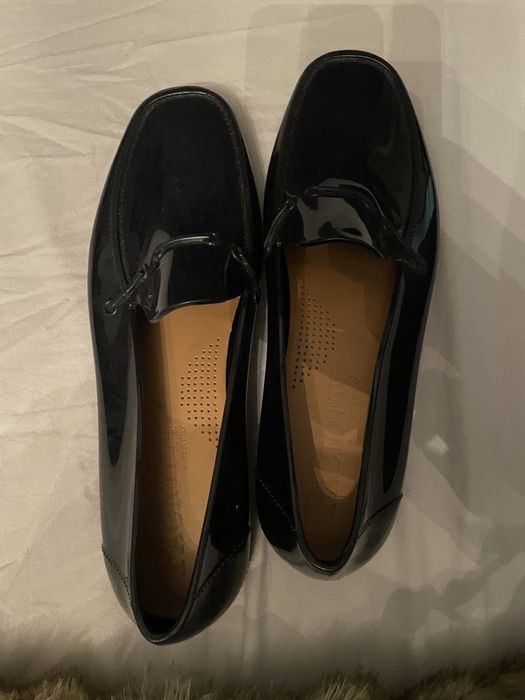 Оригинални лачени обувки Paciotti – черни, елегантен модел