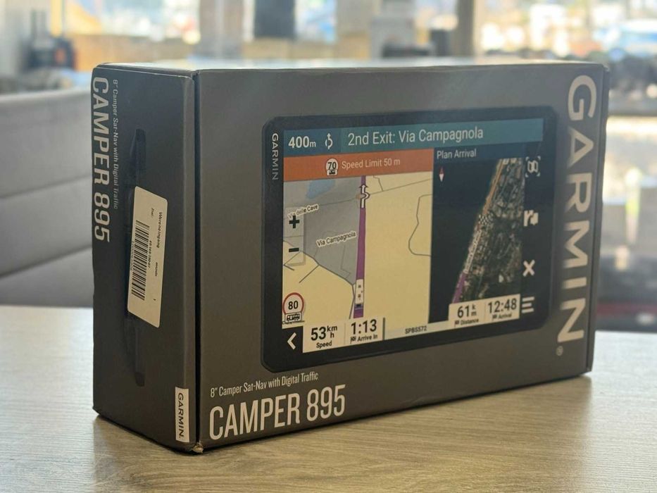 Нова! GPS Навигация GARMIN Camper 895 MT-D