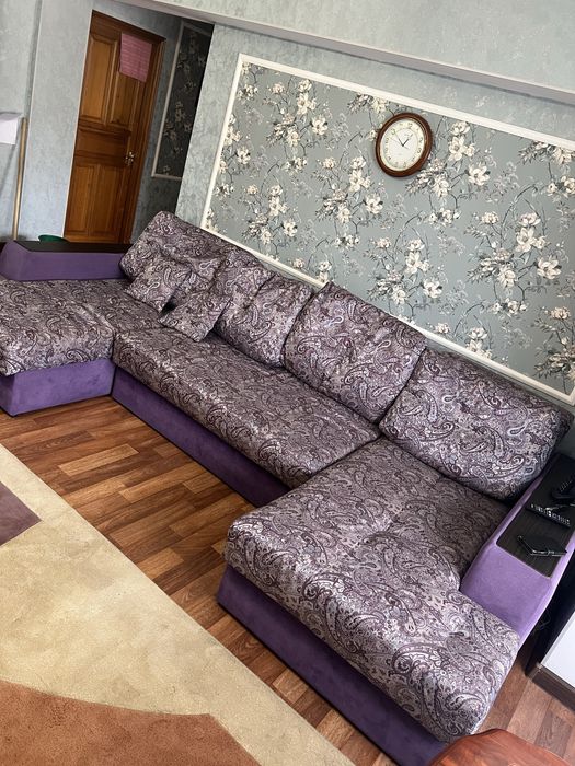 Диван раскладной с ящиками б/у