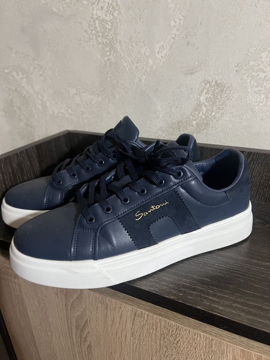Мужская обувь кеды Santoni