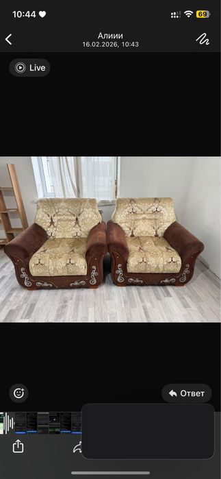 Диван  гостинная