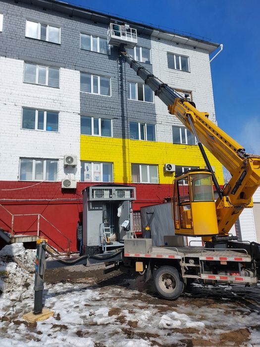 Услуги автовышки до 35 метров!