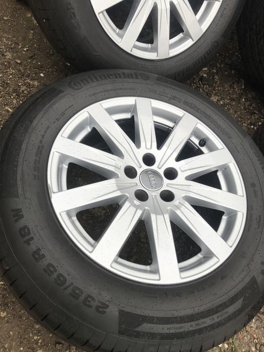 Jante aliaj audi Q7 4M 5x112 r18 et20 8j 235 65 r18 continental